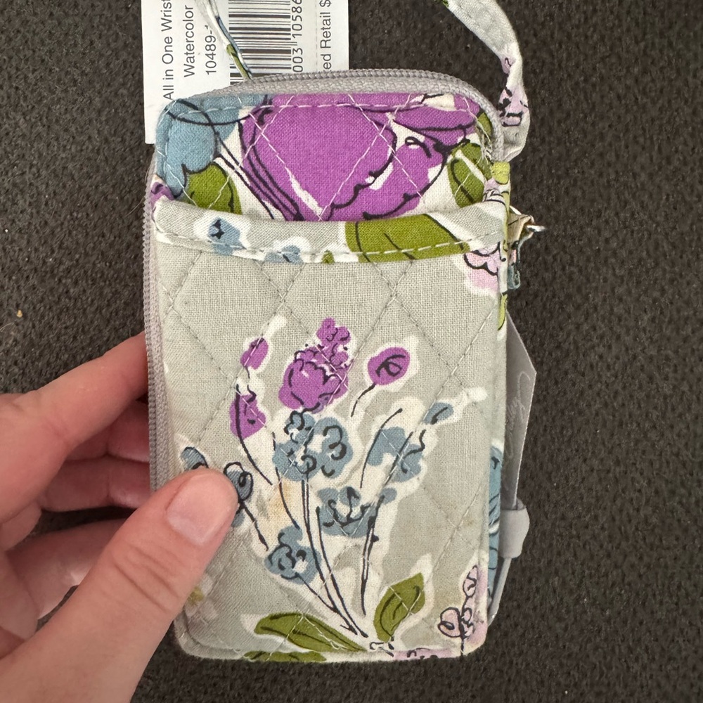 Vera Bradley Purple Patterned Wallet - Picture 3 of 4